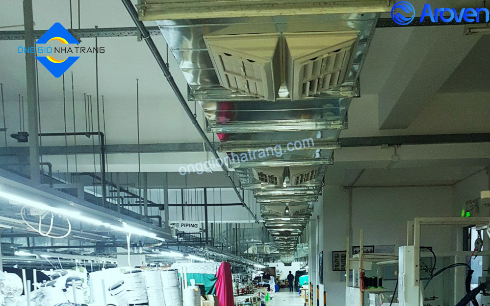 LỢI ÍCH VƯỢT TRỘI CỦA HỆ THỐNG THÔNG GIÓ TRONG NHÀ XƯỞNG – TỐI ƯU HIỆU SUẤT, BẢO VỆ SỨC KHỎE