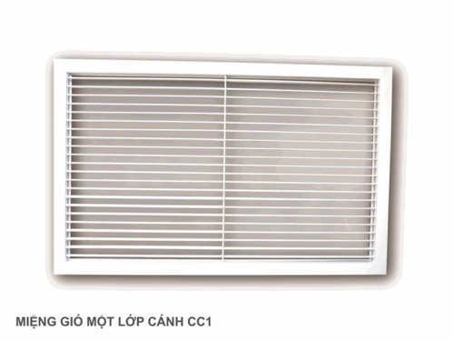 Miệng gió nang 1 lớp