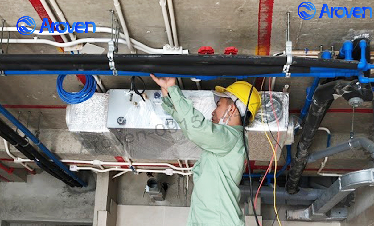 Aroven tư vấn, thiết kế cung cấp, lắp đặt hệ thống cơ điện lạnh HVAC & ống gió