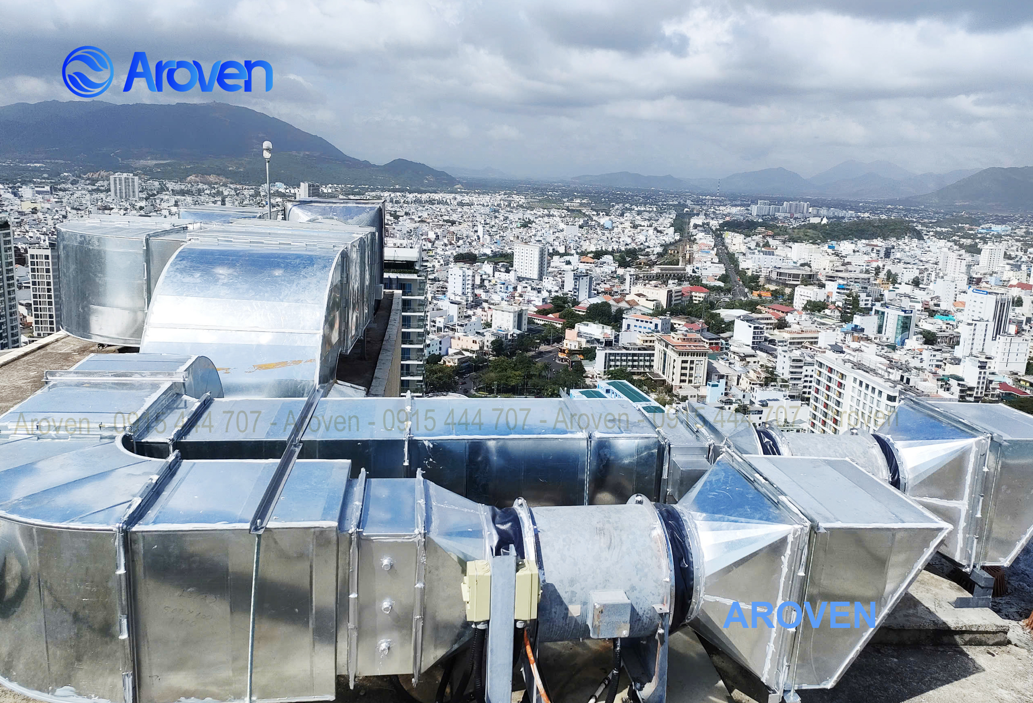 Aroven -chuyên thiết kế – thi công hệ thống thông gió công nghiệp