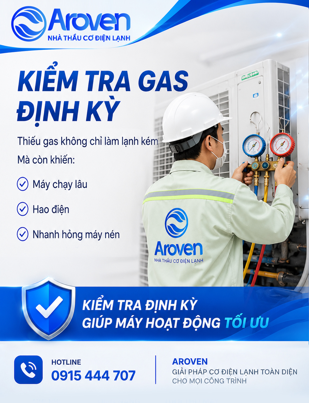 Aroven – Giải pháp cơ điện lạnh cho công trình bền vững