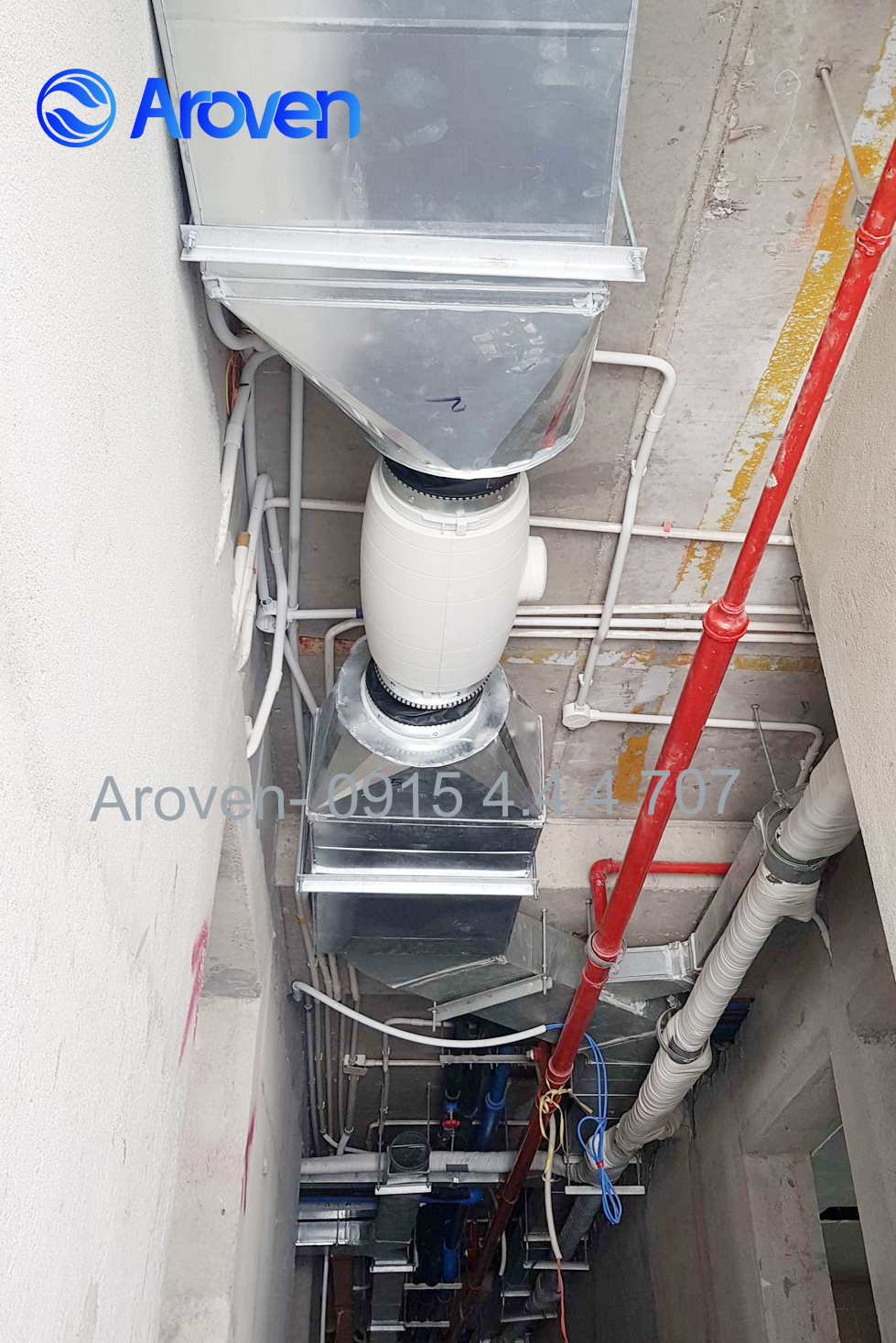 Aroven - Nhà vệ sinh không có cửa sổ vẫn có thể thông thoáng nếu được thiết kế hệ thống hút khí đúng kỹ thuật